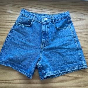 Mom jean shorts